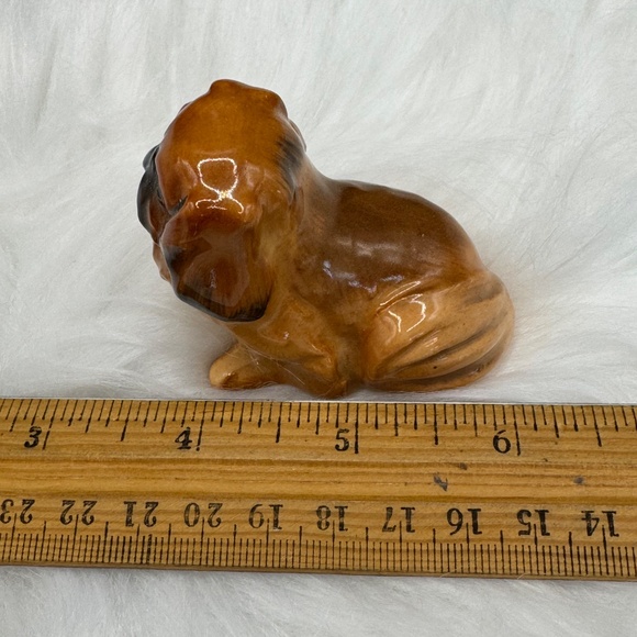 Royal Doulton Bone China Pekinese Dog Sitting Figurine K6 - Picture 8 of 9